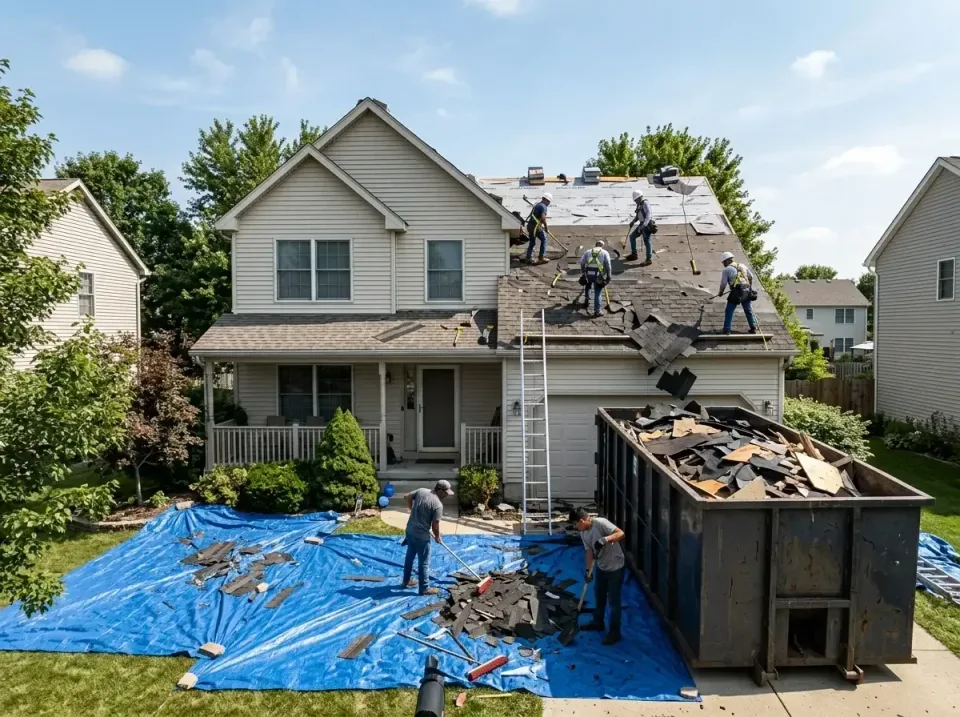 roof-replacement-debris-remova-004 — frequently asked questions, Cheapest Dumpster Rentals in Keyes, CA